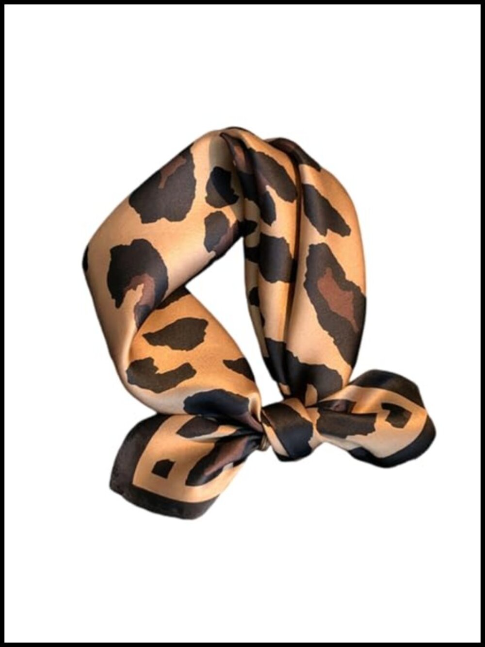 100% Mulberry Silk Square Scarf Neck Scarf for Women 21 Inch